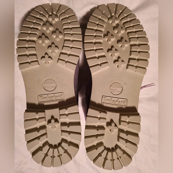 Timberland Ladies 6 Inch Grey And Purple Waterproof Boots Size UK 8 - Picture 7 of 11